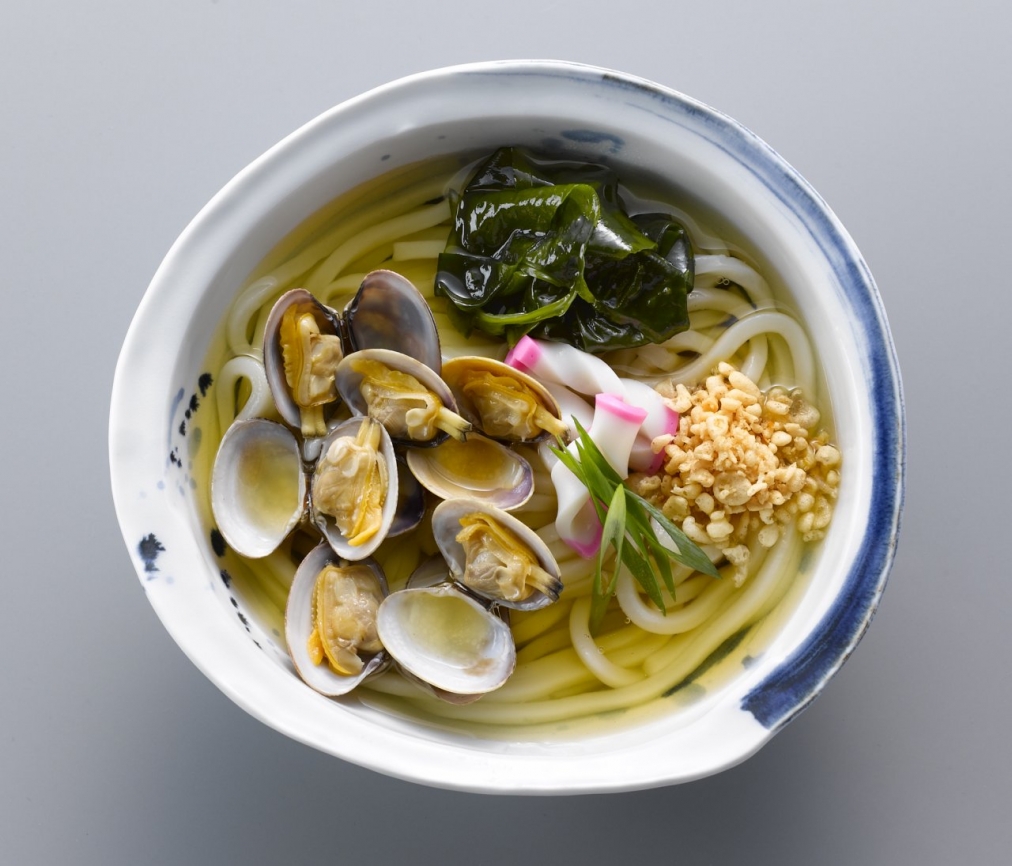 ガマゴリうどん1（みなとオアシス蒲郡）
