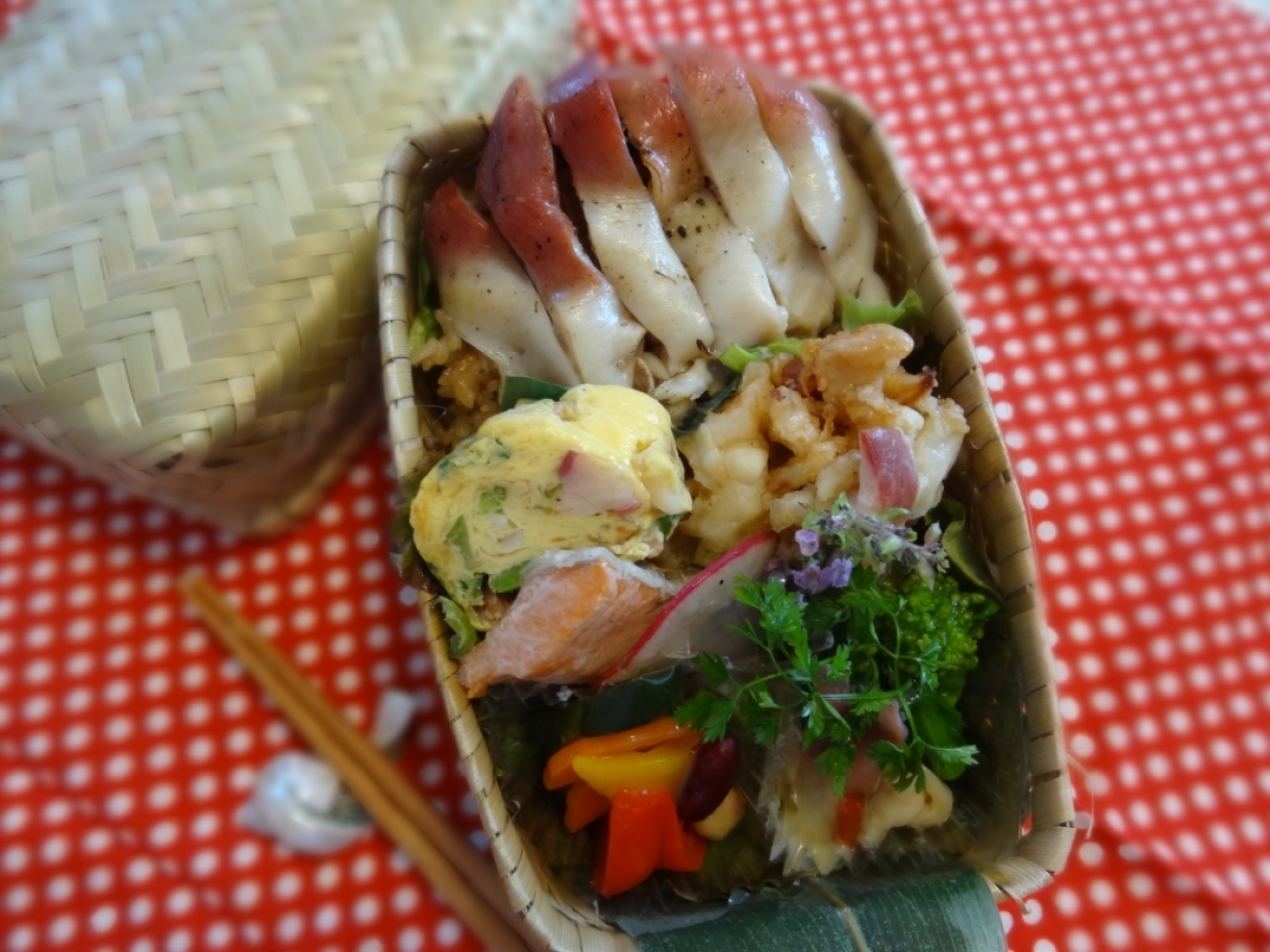ホッキ大漁弁当写真