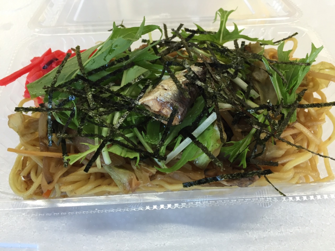 海鮮地醤油焼きそば（みなとオアシス京たんご）