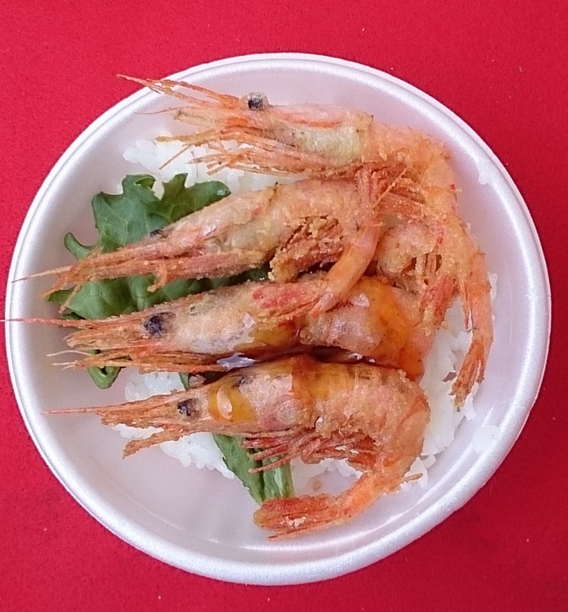 甘海老唐揚丼(敦賀）